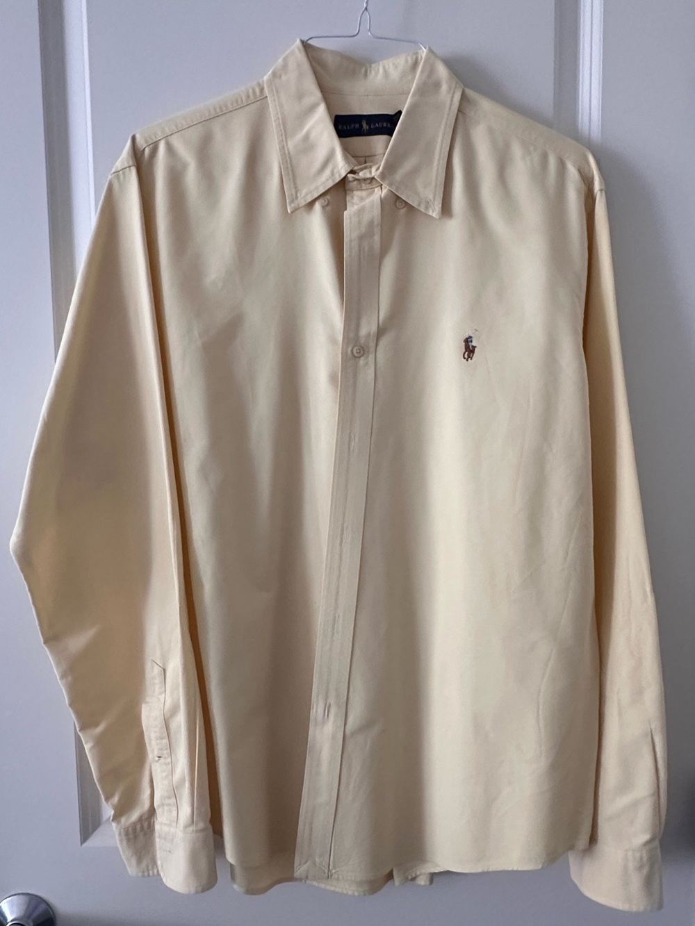 Ralph Lauren Yellow Oxford Shirt